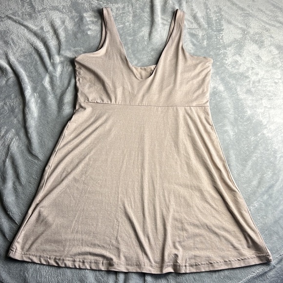 🎯NWT Varley Morgan Dress Size Light Sand Large - Picture 13 of 15